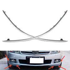 Front Bumper Chrome Trim Avantgarde Fit Mercedes C Class W204 2007 - 2010 LH+ RH