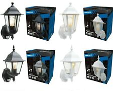 Traditional Outdoor IP44 Wall Mounted Coach Lantern Light Powermaster PIR Motion
