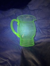 Large Uranium Green Glass