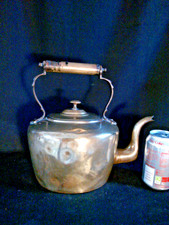 vintage Brass stove top kettle