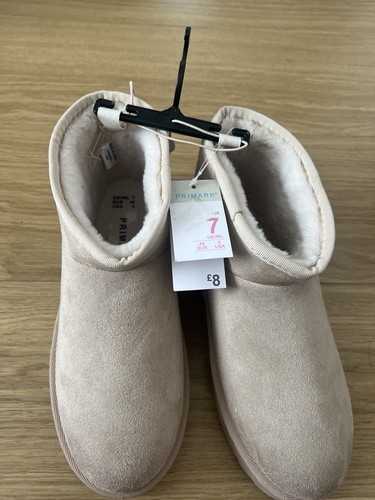 Primark beige faux suede - beige,
