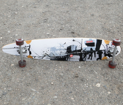 Lush longboard 70mm wheels - longboard,