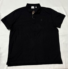 BURBERRY Polo Shirt 3XL Black XXXL 