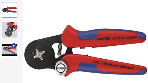 Knipex crimp tool - 53, for