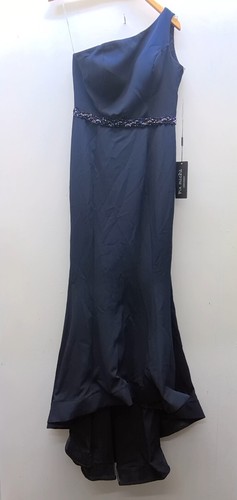 Lady dark navy blue evening - dark,