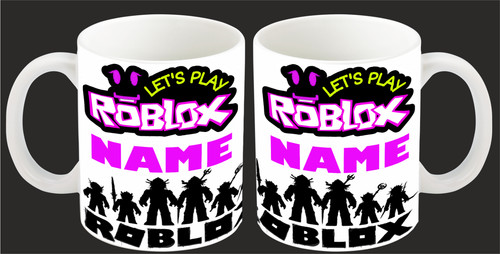 Roblox personalised mug custom - mug,
