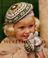 Knitting Pattern Girls/Child's