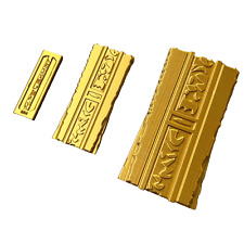 Star Trek Gold Pressed Latinum Bar Replica Prop - Set of 3