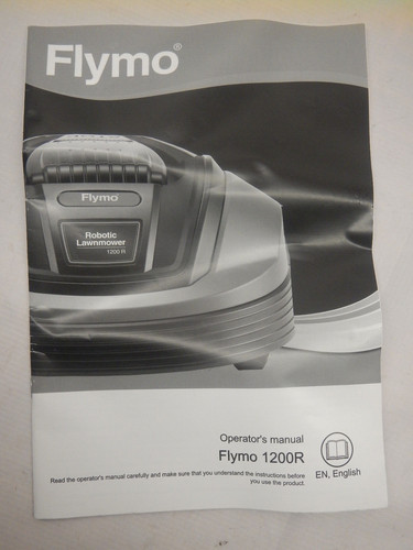 Flymo gardena 1200r robotic - flymo,