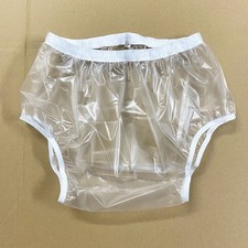 Soft PVC rubber pants briefs