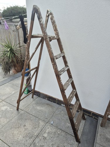 Vintage wooden folding - wooden,