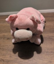 Pink plush pig "Pillow Pet," a