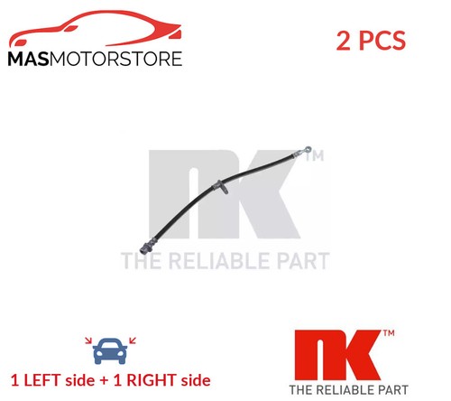 Brake hose line - brake, front
