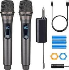 Wireless microphone dual - microphone,