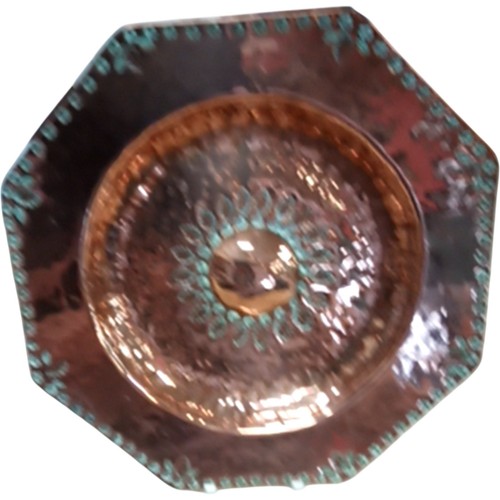 Handcrafted copper bowl - copper,
