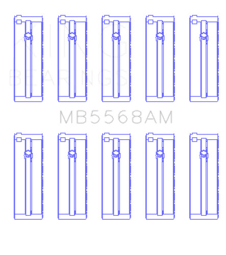 King engine main - king, bearings