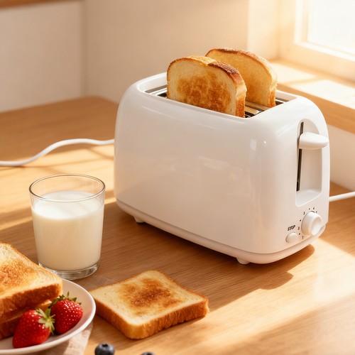 Slice toaster with wide - with,