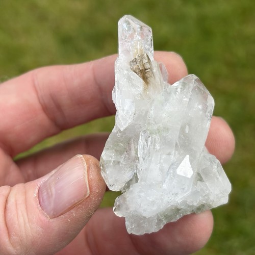 Natural quartz cluster with - natural,