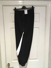 Womens Nike Sportswear Double Swoosh Mid Rise Joggers Plus Size 1X (18-20)