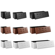 Folding Ottoman Storage Box