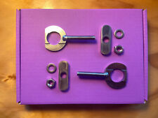 BSA BANTAM D7 D10 D14 B175 REAR WHEEL CHAIN ADJUSTER SET UK Made / Supplied