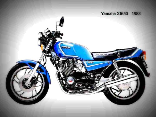Yamaha 650 1983 a4 photo - a4,