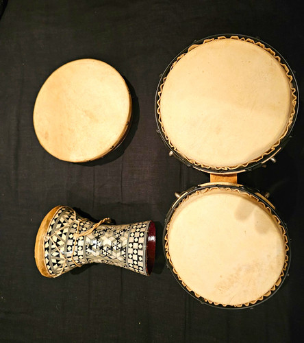 Djembe goblet hand drum - hand,