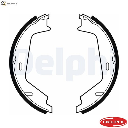 Brake shoe set ls1884 - shoe,