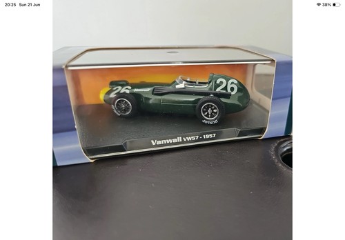 Vanwall model car - model, f1