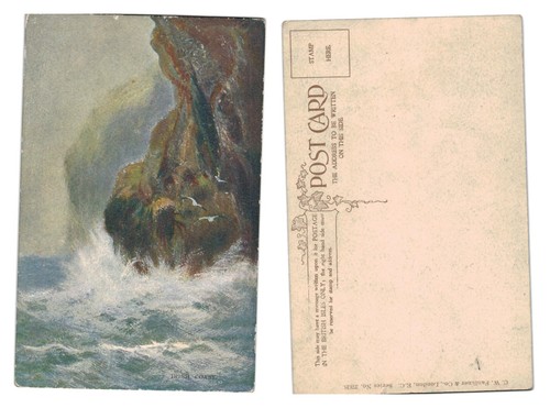Vintage postcard irish - -, coast