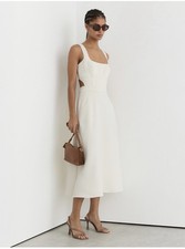 Reiss Dina Waisted Cut-Out