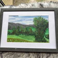 Landscape Oil/ Watercolour