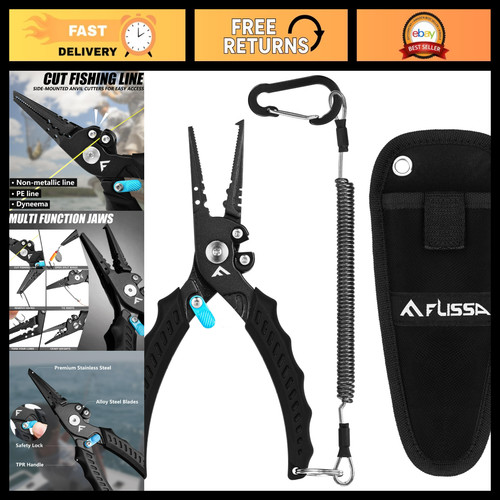 Fishing pliers with safety - pliers,