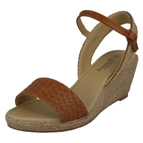 Ladies savannah rope wedge - ladies,