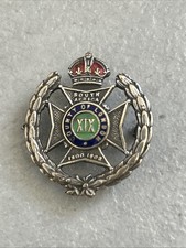 WW1 Silver & Enamel 19th
