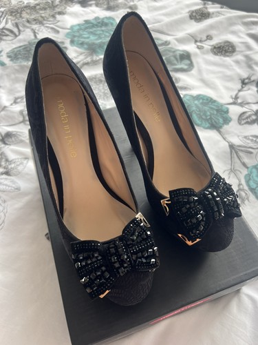 Moda pelle black lace - in,