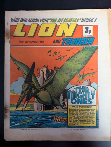 Lion and thunder comic - thunder,