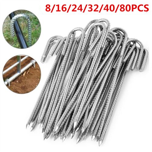 8pcs rebar stakes heavy - rebar,