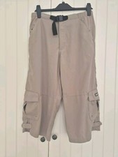 Adidas Adventure 3/4 Cargo Pants Men's Trousers Hiking Size 32" Waist