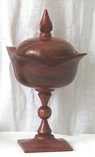 Decorative treen cup - cup, and