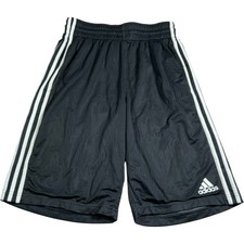 Adidas 3 Stripe Shorts Mens L