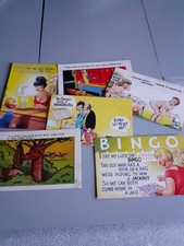 vintage Bamforth saucy seaside  postcards 
