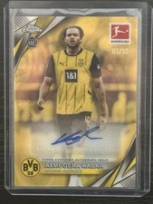 2024-25 Topps Chrome Bundesliga Chrome Autographs Almugera Kabar Rookie  05/50