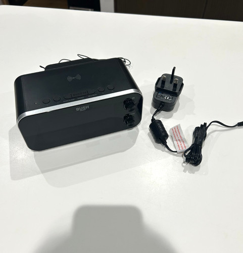 Bush dab alarm clock radio - dab+,