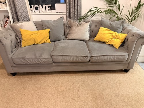 Spencer seater fabric sofa - 3,