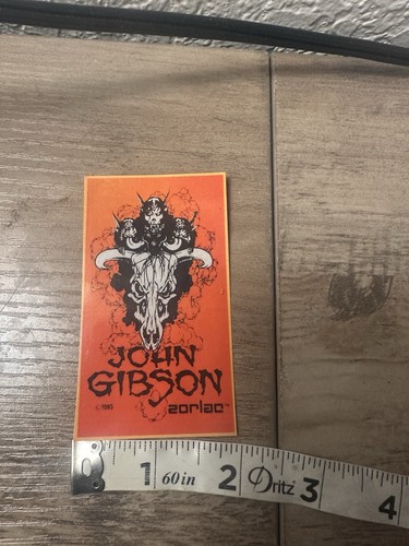 John gibson zorlac - gibson, skateboards