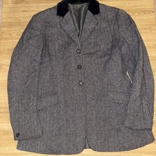 Mears Navy Wool Tweed 38”