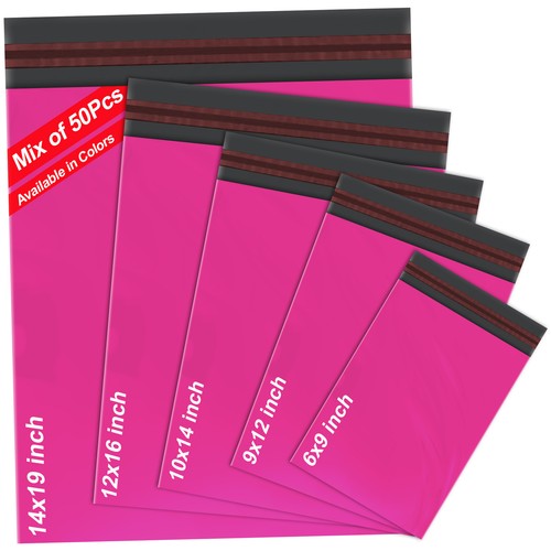 Assorted sizes mailing bags - assorted, 5