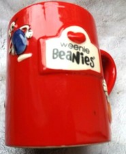 Weenie Beanies  3D mug red