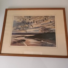 Framed Peter Scott Print "